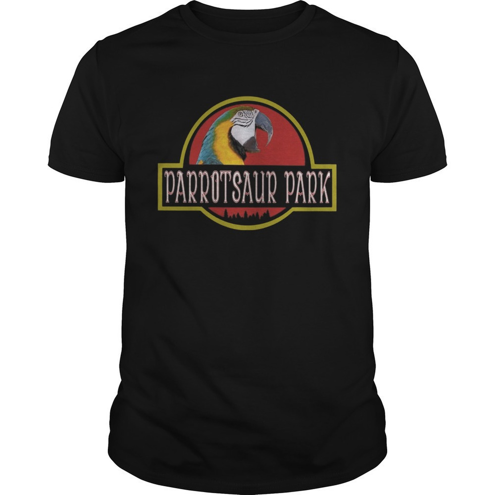 Blue And Gold Macaw Parrotsaur Park Shirt